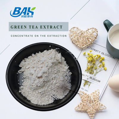 Großhandelsbestand Extrakt aus grünem Tee EGCG CAS NO 989-51-5 Epigallocatechin Gallate 98% Weißpulver