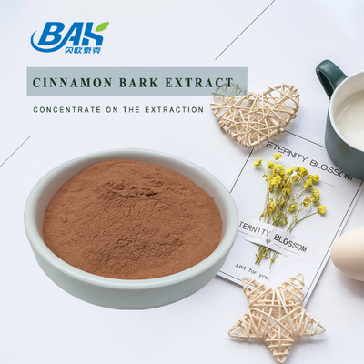 BAK Hohe Qualität Cinnamomum Cassia Presl Zimtextrakt Braun rotes Pulver 100% Pass 80 Mesh