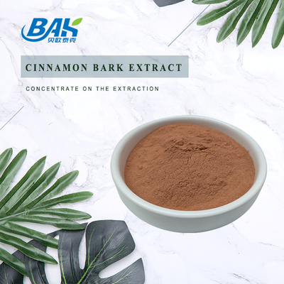BAK Hohe Qualität Cinnamomum Cassia Presl Zimtextrakt Braun rotes Pulver 100% Pass 80 Mesh