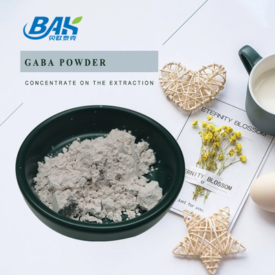Lebensmittelzusatzstoff Gamma-Aminobuttersäure Pulver Cas 56-12-2 GABA-Pulver