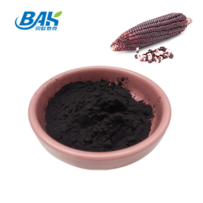 BAK Fabrik Großhandel Anthocyanin 35% Zea Mays Purple Corn Extrakt Dunkelviolettes Pulver