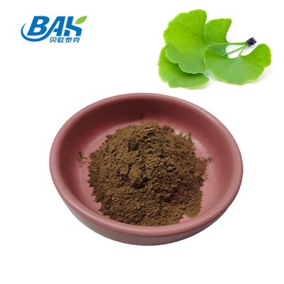 Laktone 6% des Flavon-24% Ginkgo Biloba extrahieren gelbes Brown-Pulver