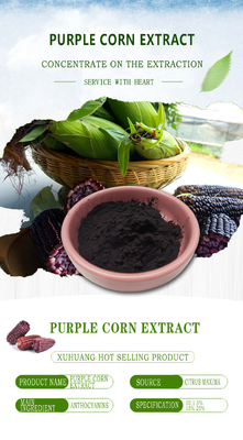 Anthocyanidin-purpurrotes Mais-Auszug-Purpur-rotes feines Pulver5:1-10:120:1