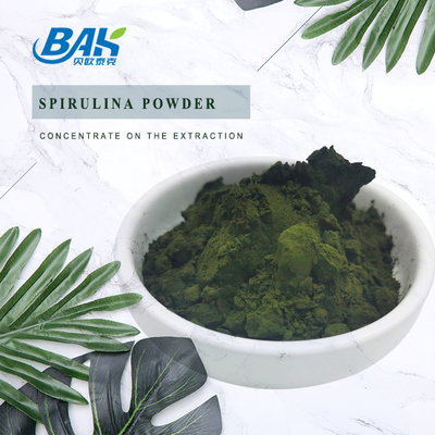 Dunkelgrünes Pulver BAK-Kapsel-Nahrungsmittelergänzung Soems Spirulina